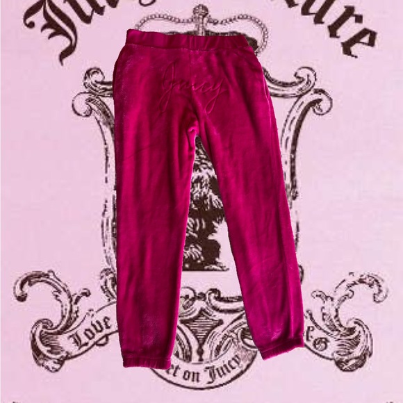 Fuzzy pink juicy couture pants 💖 - Picture 2 of 2